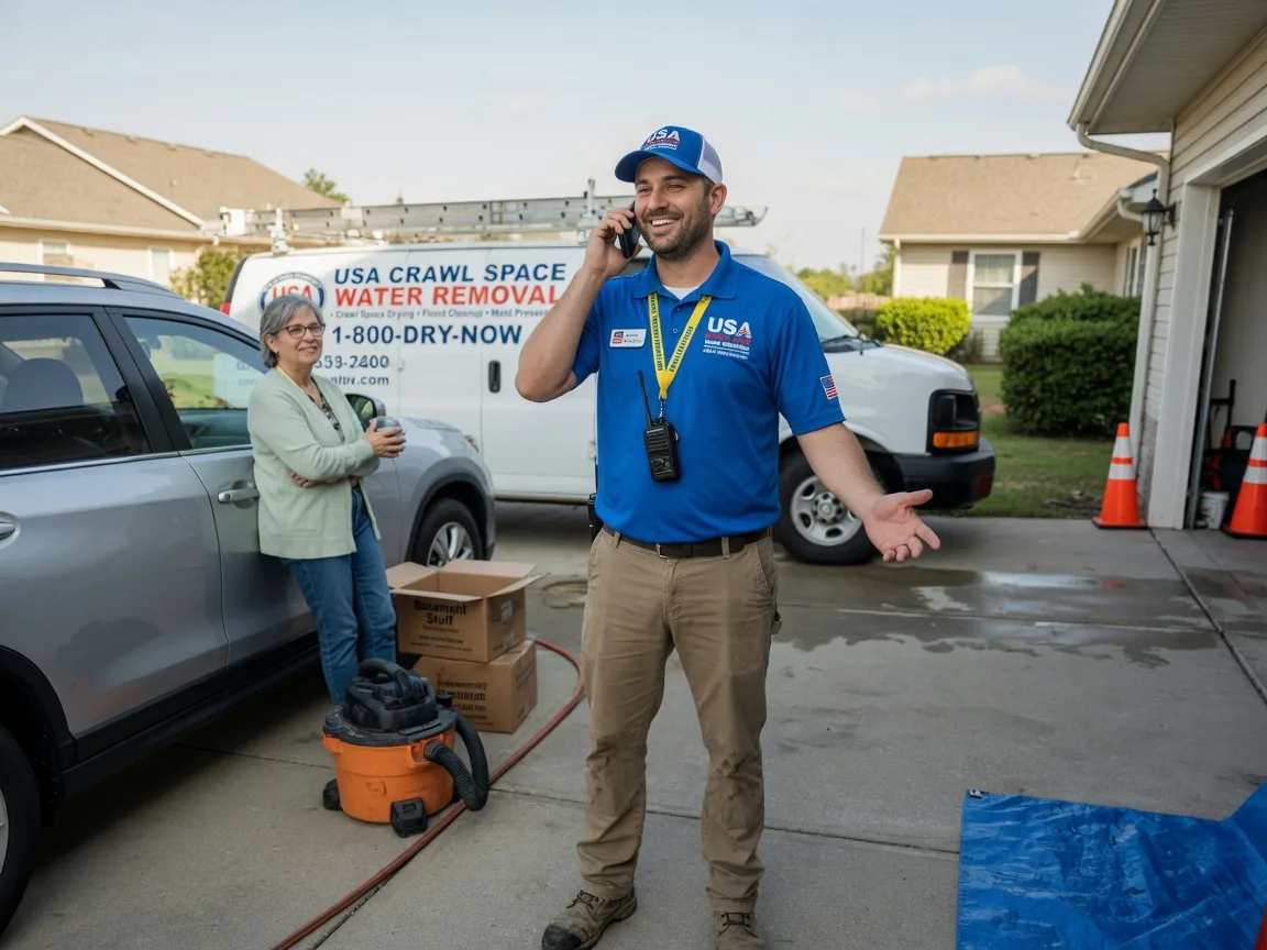 Crawl Space Water Removal Gloucester, NC FAQs
